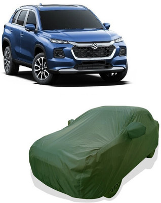 Tricway Car Cover For Maruti Suzuki Grand Vitara (With Mirror Pockets)(Green)