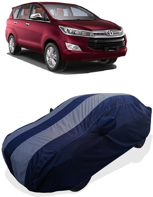 Coxtor Car Cover For Toyota Innova Crysta 2.8 ZX AT (With Mirror Pockets)(Grey)