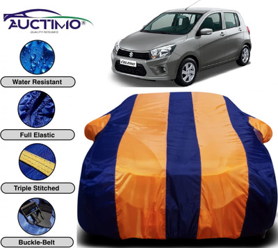 AUCTIMO Car Cover For Maruti Suzuki Celerio (With Mirror Pockets)(Multicolor)