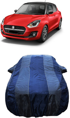 Wegather Car Cover For Maruti Suzuki Swift VXI (With Mirror Pockets)(Grey)