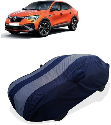 Coxtor Car Cover For Renault Arkana (With Mirror Pockets)(Grey)