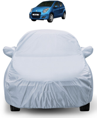 Auto Hub Car Cover For Maruti A-Star (With Mirror Pockets)(Silver)