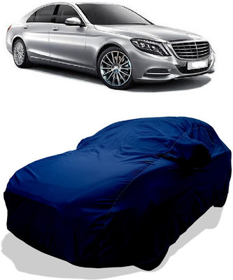 Coxtor Car Cover For Mercedes Benz S-Class S300 (With Mirror Pockets)(Blue)