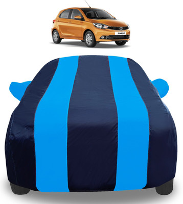 Amanzo Car Cover For Tata Tigor (With Mirror Pockets)(Blue)