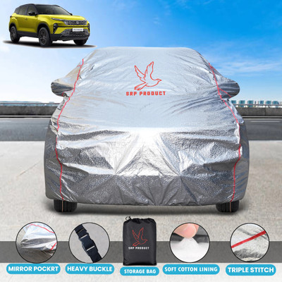 SRP PRODUCT Car Cover For Tata Harrier (With Mirror Pockets)(Silver, For 2019, 2020, 2021, 2022, 2023 Models)