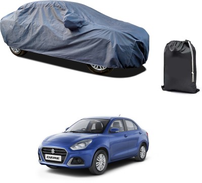 GOSHIV-car and bike accessories Car Cover For Maruti Suzuki Swift Dzire (With Mirror Pockets)(Grey, For 2018, 2019, 2020, 2021, 2022, 2023 Models)