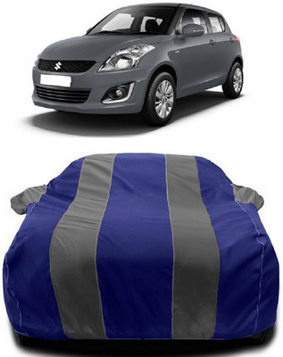 Autoprime Car Cover For Maruti Suzuki Swift LDI SP Limited Edition (With Mirror Pockets)(Grey, Blue)