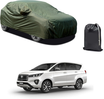PAGORA Car Cover For Toyota Innova (With Mirror Pockets)(Green)