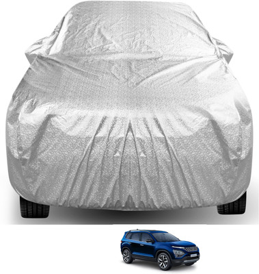 Auto Hub Car Cover For Tata Safari (With Mirror Pockets)(Multicolor)