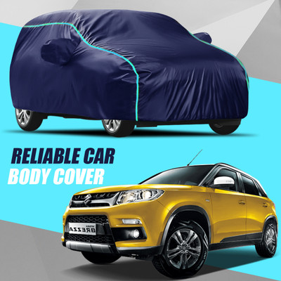 prozas Car Cover For Maruti Suzuki Vitara Brezza (With Mirror Pockets)(Multicolor)