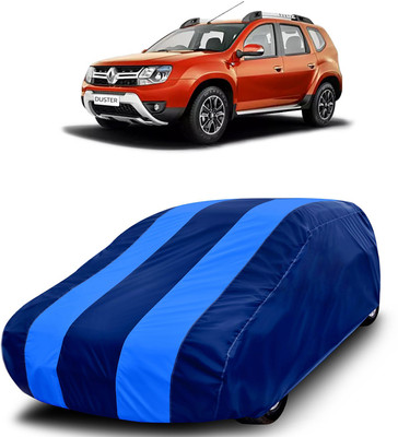 MoTRoX Car Cover For Renault Duster (Without Mirror Pockets)(Blue, Blue)