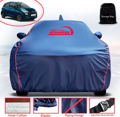 AUTOCOZEN WATERPROOF Car Cover For Hyundai Santro (With Mirror Pockets)(Blue)
