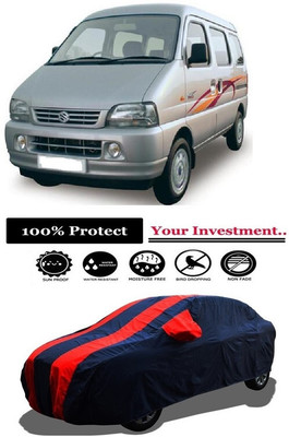 Amexride Car Cover For Maruti Suzuki Versa DX BS II (With Mirror Pockets)(Red)