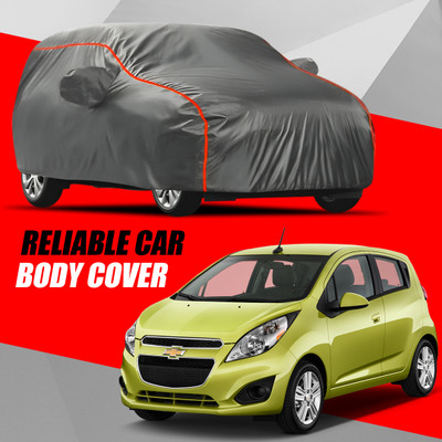KULTEX Car Cover For Chevrolet Spark (With Mirror Pockets)(Multicolor)