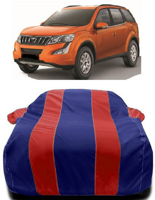 Autoprime Car Cover For Mahindra XUV500 W9 Diesel (With Mirror Pockets)(Red, Blue)