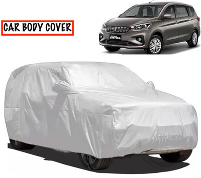 AXLOZ Car Cover For Maruti Suzuki Ertiga (With Mirror Pockets)(Silver)