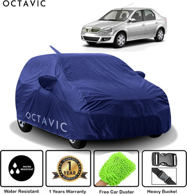 octavic Car Cover For Mahindra Verito (With Mirror Pockets)(Blue)