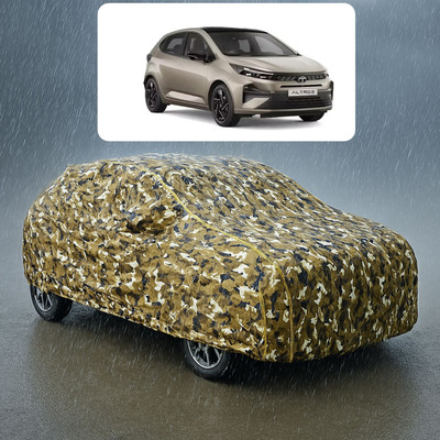 CODOKI Car Cover For Tata Altroz (With Mirror Pockets)(Yellow)