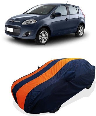 Coxtor Car Cover For Fiat Palio D (With Mirror Pockets)(Orange)