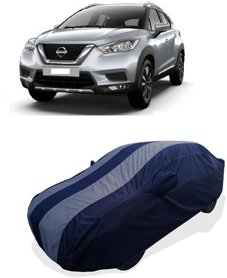 Coxtor Car Cover For Nissan Kicks XV 1.5 (With Mirror Pockets)(Grey)