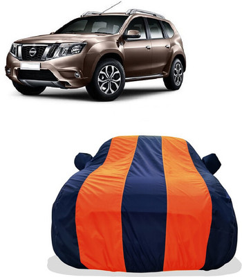 Tricway Car Cover For Nissan Terrano (With Mirror Pockets)(Orange)