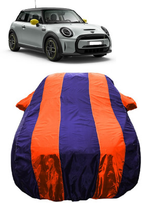 Wegather Car Cover For Mini Cooper Cooper (With Mirror Pockets)(Orange)