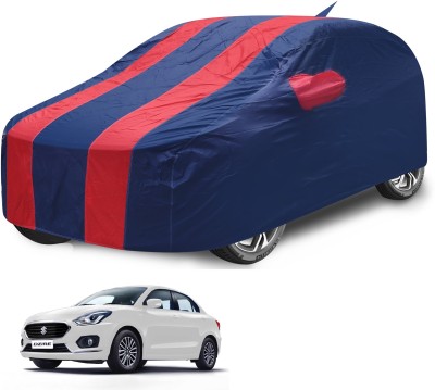 Caronix Car Cover For Maruti Dzire (With Mirror Pockets)(Red)