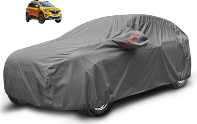 Auto Hub Car Cover For Renault Triber (With Mirror Pockets)(Grey)