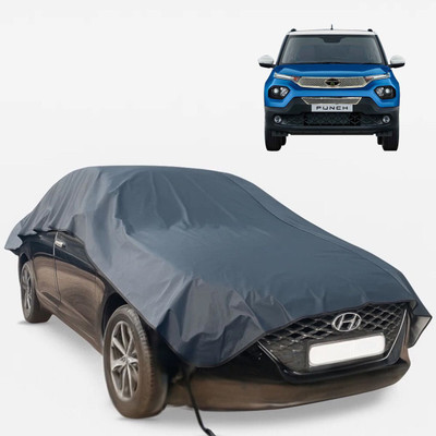 autouniko Car Cover For Tata Punch (Without Mirror Pockets)(Blue)