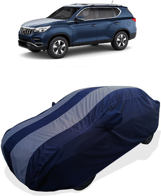 Coxtor Car Cover For Mahindra Alturas G4 (With Mirror Pockets)(Grey)