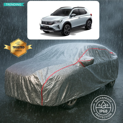 CODOKI Car Cover For Honda WR-V (With Mirror Pockets)(Silver)