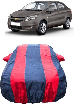 Wegather Car Cover For Chevrolet Sail LX (With Mirror Pockets)(Red)