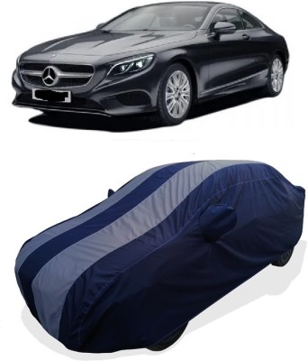 Coxtor Car Cover For Mercedes Benz S-Class S 500 Coupe (With Mirror Pockets)(Grey)