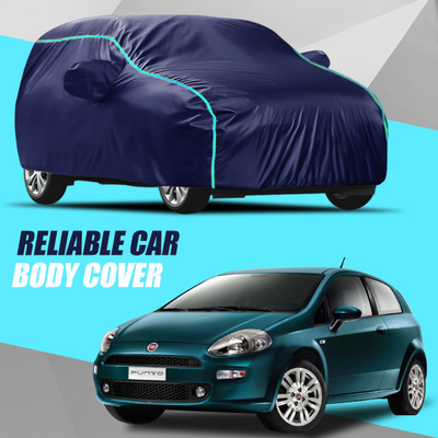 KULTEX Car Cover For Fiat Grande Punto (With Mirror Pockets)(Multicolor)