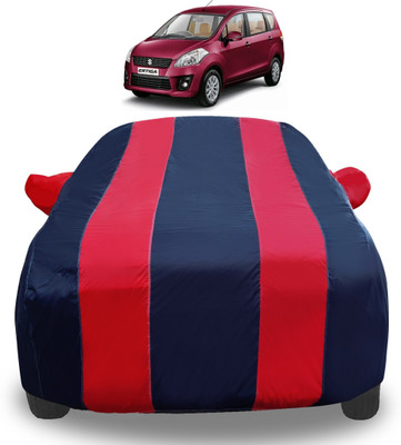 Auto Hub Car Cover For Maruti Suzuki Ertiga (With Mirror Pockets)(Red)