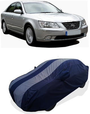 Coxtor Car Cover For Hyundai Sonata Embera (With Mirror Pockets)(Grey)