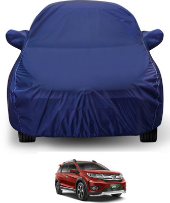 Auto Hub Car Cover For Honda BR-V (With Mirror Pockets)(Blue)