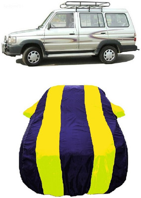 Wegather Car Cover For Toyota Qualis 2.5L (With Mirror Pockets)(Yellow)