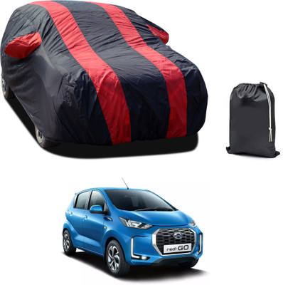 CODOKI Car Cover For Datsun Redi GO 1.0 S (With Mirror Pockets)(Red, For 2019, 2020, 2021, 2022, 2023 Models)