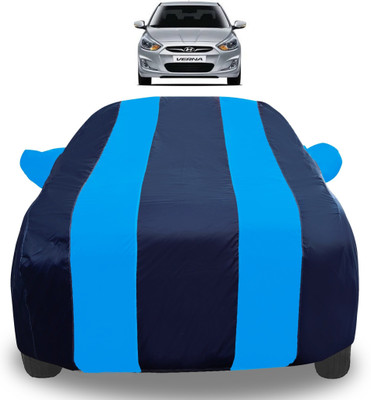 Amanzo Car Cover For Maruti Versa (With Mirror Pockets)(Blue)