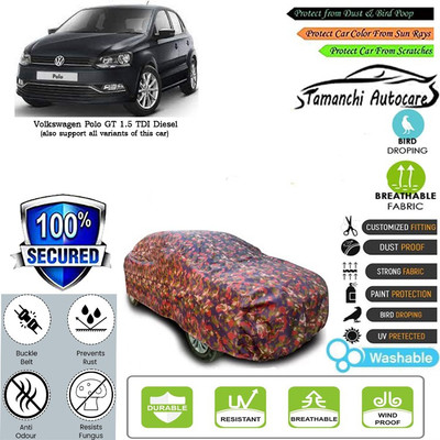 Tamanchi Autocare Car Cover For Volkswagen Polo GT 1.5 TDI Diesel(Multicolor)