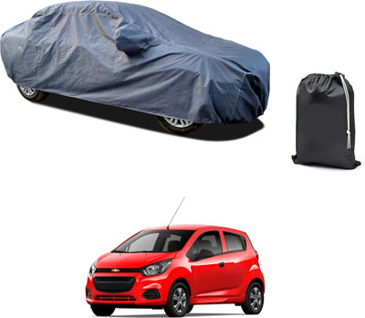 PAGORA Car Cover For Chevrolet Beat (With Mirror Pockets)(Grey, For 2019, 2020, 2021, 2022, 2023 Models)