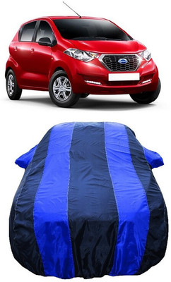 Wegather Car Cover For Datsun Redi-Go AMT 1.0 S Petrol (With Mirror Pockets)(Blue)