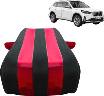 vyas Car Cover For BMW X1 (With Mirror Pockets)(Red, Black)