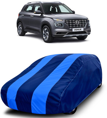 MoTRoX Car Cover For Hyundai Venue (Without Mirror Pockets)(Blue, Blue)