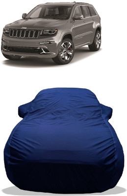 Wegather Car Cover For Jeep Grand Cherokee Summit Petrol (With Mirror Pockets)(Blue)