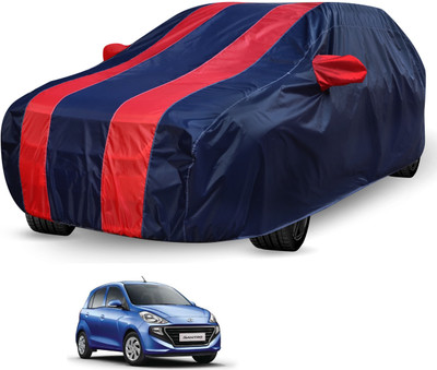 Auto Hub Car Cover For Hyundai Santro (Without Mirror Pockets)(Blue, Red, For 2018 Models)