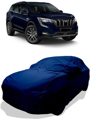 Coxtor Car Cover For Mahindra Universal For SUV (With Mirror Pockets)(Blue)