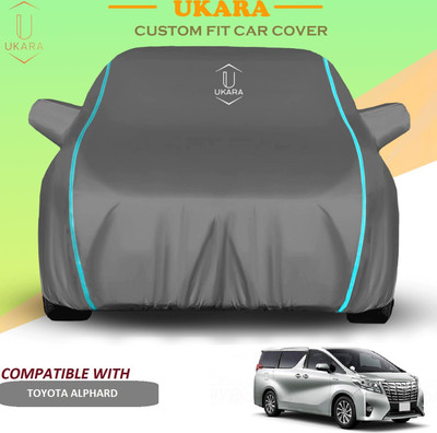 Ukara Car Cover For Toyota Alphard (With Mirror Pockets)(Grey)