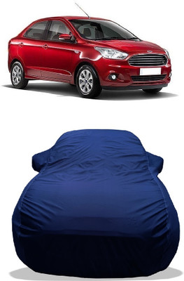 Wegather Car Cover For Ford Figo Aspire 1.2 Ti-VCT Titanium (With Mirror Pockets)(Blue)